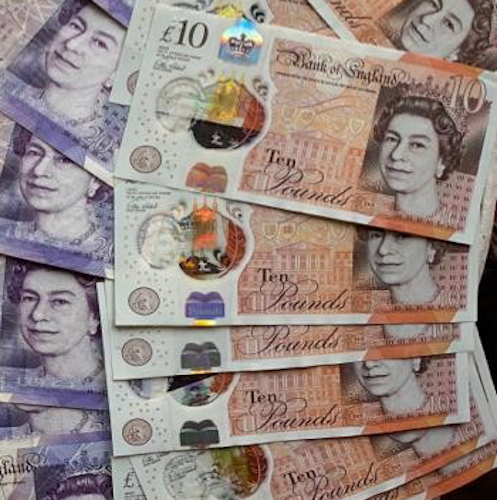 Buy GBP 10 pounds Online