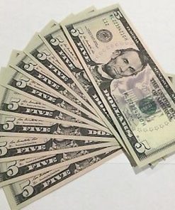 Buy 5 US dollar Bills Online